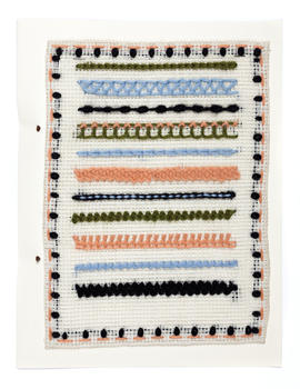 Binder of canvas work samples (Version 4)