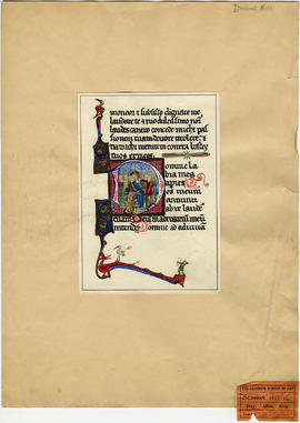 Illuminated manuscript page
