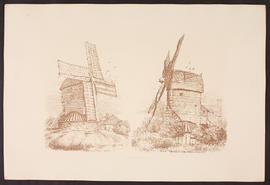 Two windmills