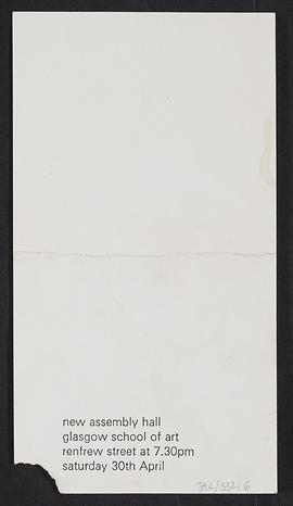 Fashion show invitation (Version 2)
