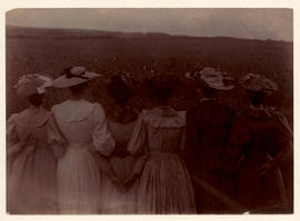 Photograph Album containing photographs of "The Immortals"- Charles Rennie Mackintosh, ...