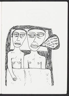 Artist book: '2 Short stories of love and hair' (Page 13)