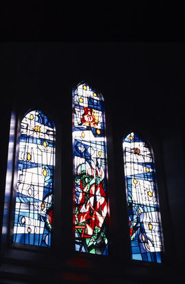 Slide of McTaggart Memorial Window at Westpark Church, Denny