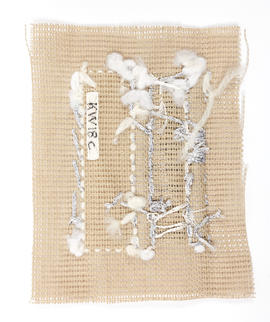 Sampler in cream and grey (Version 2)