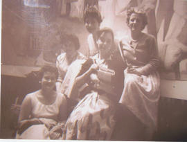 Photograph of five women