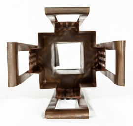 Lampshade for Library, Glasgow School of Art: Central Cluster- Reconstructed Small Canister (Vers...