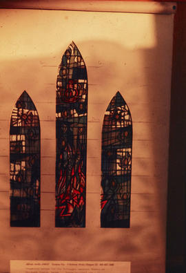 Slide of Suggested Design for the McTaggart Memorial Window at Westpark Church, Denny