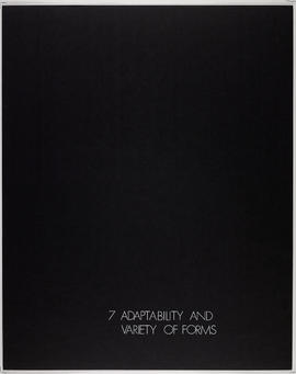 'Adaptability and Variety of Forms' boards (Version 1)