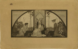 Print of design for 'A Midsummer Night's Dream'