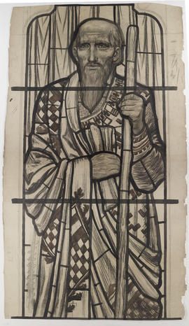 Stained glass cartoon for St Mark's church, Southport