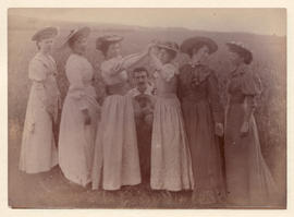 Photograph Album containing photographs of "The Immortals"- Charles Rennie Mackintosh, ...