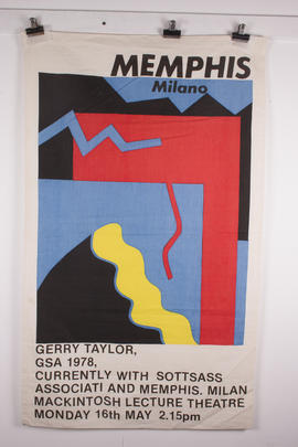 Poster for a lecture by Gerry Taylor (Version 2)