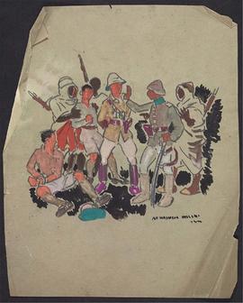 Design for Blackie Books - Captured at Tripoli