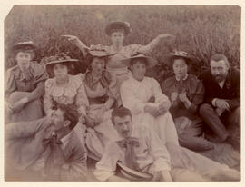 Photograph Album containing photographs of "The Immortals"- Charles Rennie Mackintosh, ...