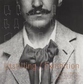 Poster for Charles Rennie Macintosh exhibition entitled '20 chairs - 100 years'