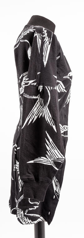 Black and white button dress (Version 2)