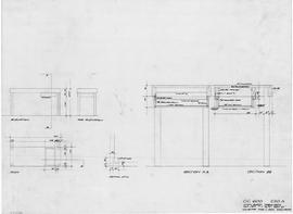 (220A) Table desk for SBR: 1" & 1/2FS