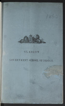 Glasgow Government School of Design Laws and Regulations (Front cover, Version 1)
