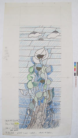 Cartoon for lily window
