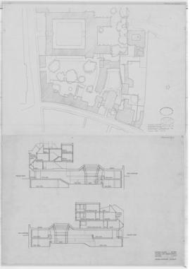 Holywell site redevelopment / sections: 1"=8'0"