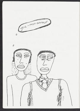 Artist book: '2 Short stories of love and hair' (Page 26)