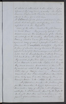 Minutes, Apr 1854-Mar 1882 (Page 15, Version 1)