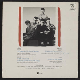 Vinyl EP cover, Friends Again (Version 7)