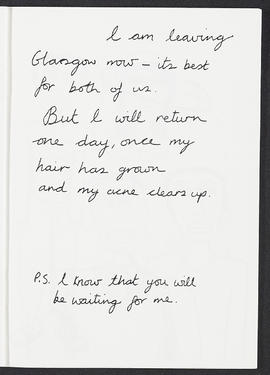 Artist book: '2 Short stories of love and hair' (Page 25)
