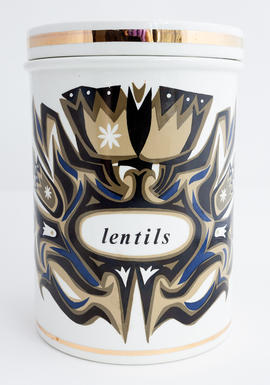 Kitchen store jar - lentils (Version 1)